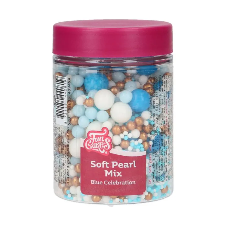 FunCakes Soft Pearls – Soft Sugar Pearls for Your Dream Cake