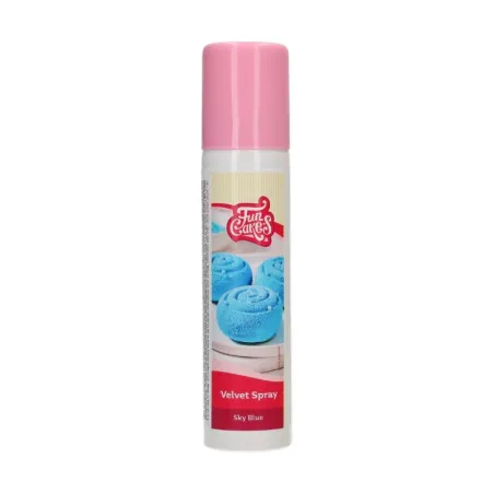 FunCakes Velvet Spray sky blue 100ml