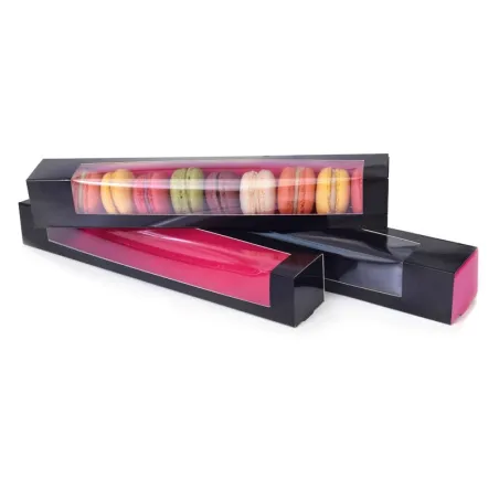 Macaron box for 6 - 9 macarons, 10 pieces