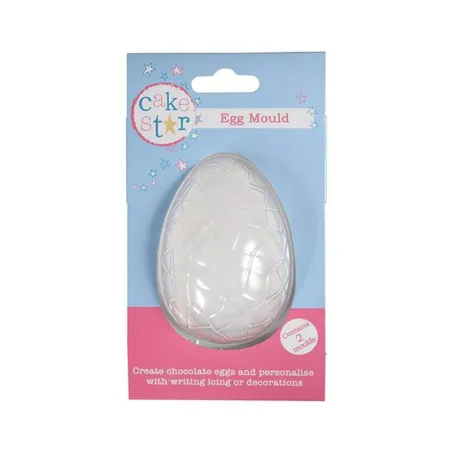 Chocolate mold small Easter eggs, 2-part thermoforming mold