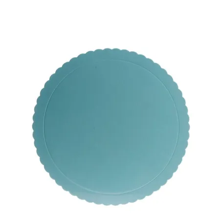 Piatto torta azzurro Ø 25 cm