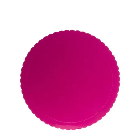 Piatto da torta fucsia Ø 25 cm