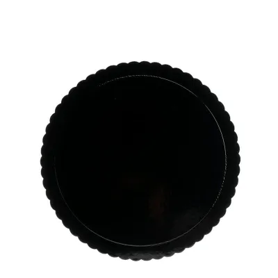 Tortenplatte Schwarz Ø 25 cm