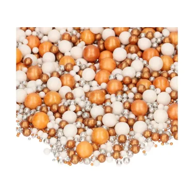 Zucchero, Destrosio, Amido (FRUMENTO, Mais), Farina di riso, Sciroppo di glucosio, Sciroppo di zucchero invertito, Colorante: E1