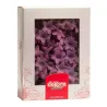 Lys violets en papier comestible Ø 2 cm, 400 pièces