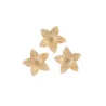 Lys dorés en papier comestible Ø 2 cm, 400 pièces