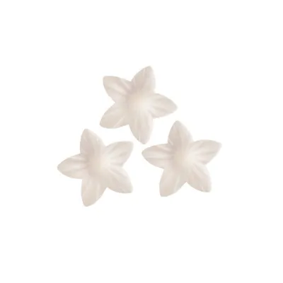 Weisse Lilien aus Esspapier Ø 2 cm, 400 Stück