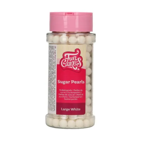 FunCakes Sugar Pearls – Perle di zucchero commestibili per le tue decorazioni per torta