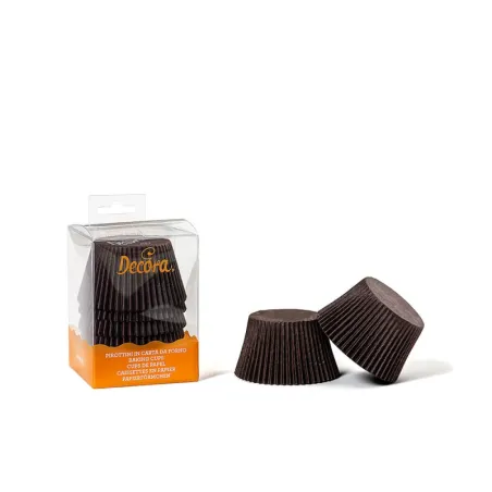 XL Muffin cups brown, 60 pieces