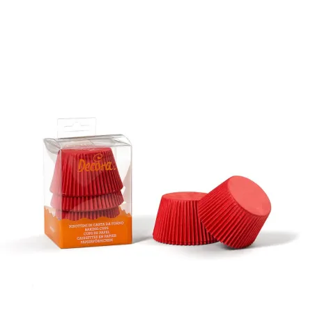XL Muffin cups red, 60 pieces