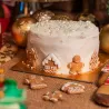 Décoration en sucre Bonhomme de pain d'épice, 12 pièces