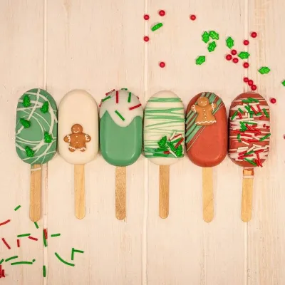 Sugar decoration gingerbread men, 12 pieces