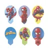 Topper di carta commestibili Spiderman, 20 pezzi