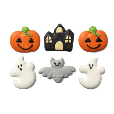 Zuckerdekoration Halloween Fantasien, 6 Stück