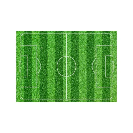 Cake topper made of edible paper Football field, 14.8 x 21 cm