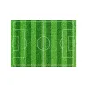 Cake topper made of edible paper Football field, 14.8 x 21 cm