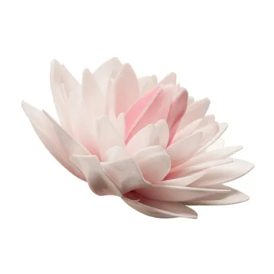 Dahlia rose en papier comestible, Ø 12.5 cm
