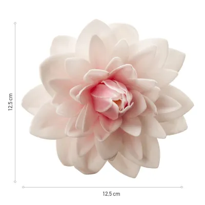 Rosa Dahlie aus Esspapier, Ø 12.5 cm