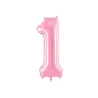 Large Foil Balloon Pink Number 1 – 86 cm