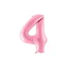 Grande palloncino in foil rosa numero 4 – 86 cm