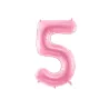 Large Foil Balloon Pink Number 5 – 86 cm