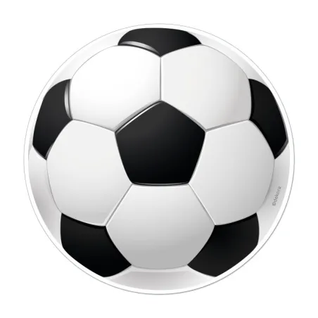 Cake topper in carta commestibile a forma di pallone, Ø 15,5 cm