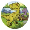 Cake topper made of edible paper T-Rex, Ø 16 cm