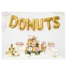 Golden Letter Balloon D – 35 cm