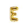 Golden Letter Balloon E – 35 cm