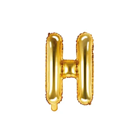 Ballon lettre dorée H – 35 cm