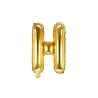 Golden Letter Balloon H – 35 cm
