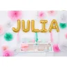 Golden Letter Balloon J – 35 cm