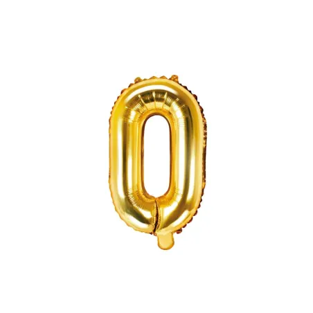 Golden Letter Balloon O – 35 cm