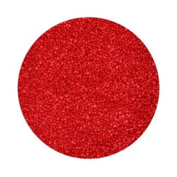 Zuckerperlen Nonpareilles Rot, 80 g