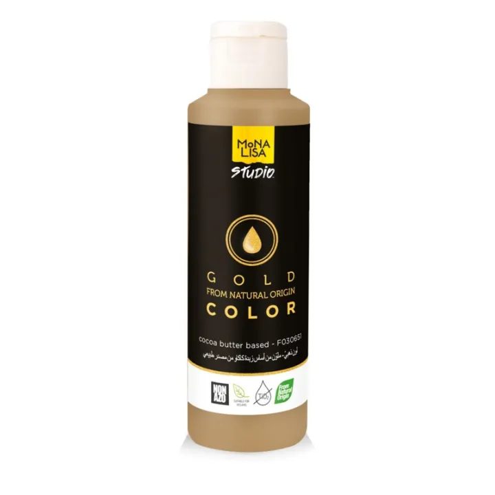 Mona Lisa peinture au beurre de cacao or, 245 g