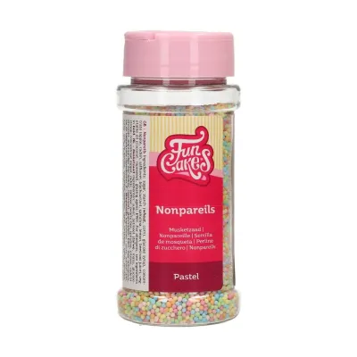 FunCakes Nonpareilles – Perle di zucchero commestibili per le tue decorazioni per torta