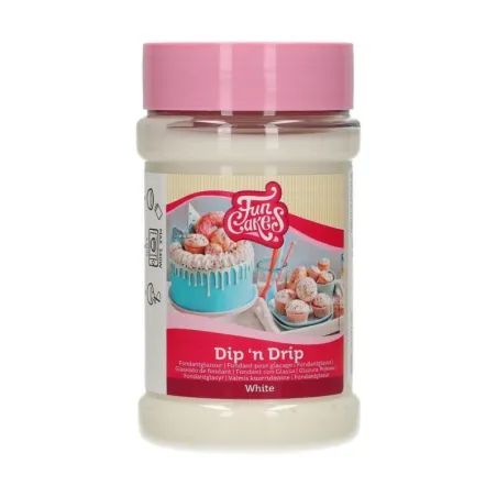 FunCakes Soft Melting Fondant Dip 'n Drip – Glossy Fondant icing for your baked goods