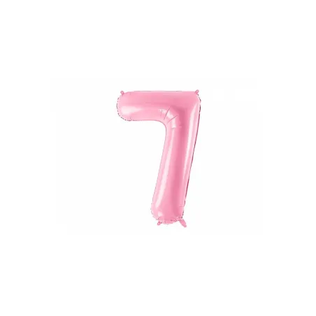 Large Foil balloon Pink Number 7 – 86 cm