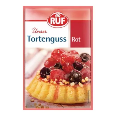 Tortenguss rot 12 g, 3 Stück