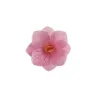 Fleurs roses en papier comestible Ø 4 cm, 18 pièces