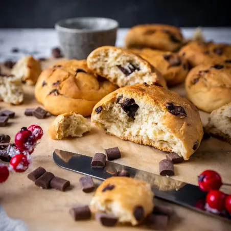 RUF Chocolate Chunks Zartbitter 1 kg – gocce di cioccolato termostabili per cookies, muffin e brownies | miniSchoggi