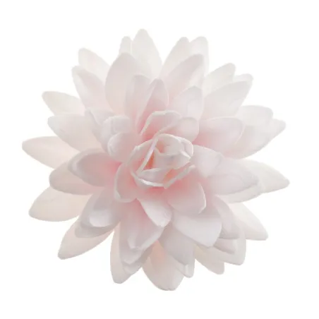 Pink chrysanthemum made of edible paper, Ø 12.5 cm