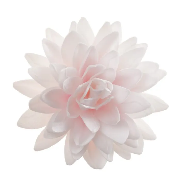 Rosa Chrysantheme aus Esspapier, Ø 12.5 cm