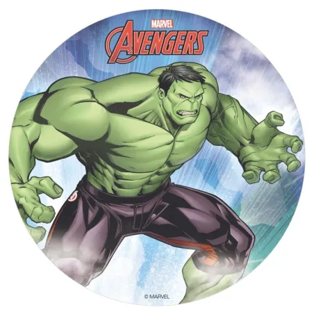 Disque azyme en Papier à manger Hulk, Ø 20 cm