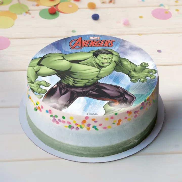 Disque azyme en Papier à manger Hulk, Ø 20 cm