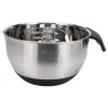 Rührschüssel 16 cm Edelstahl – mit Griff und Silikonboden, ideal für Cremes, Teige und Füllungen | miniSchoggi