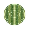 Cake topper made of edible paper Football field, Ø 15.5 cm