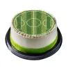 Cake topper made of edible paper Football field, Ø 15.5 cm