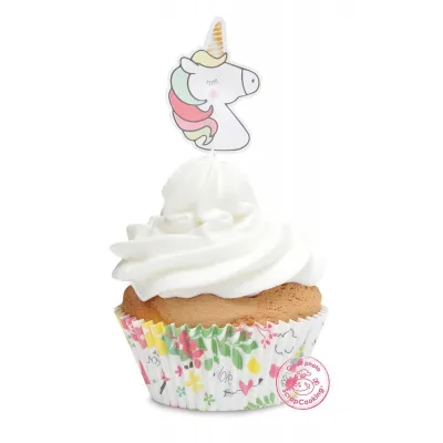 Zaubere Einhorn-Cupcakes für den Kindergeburtstag