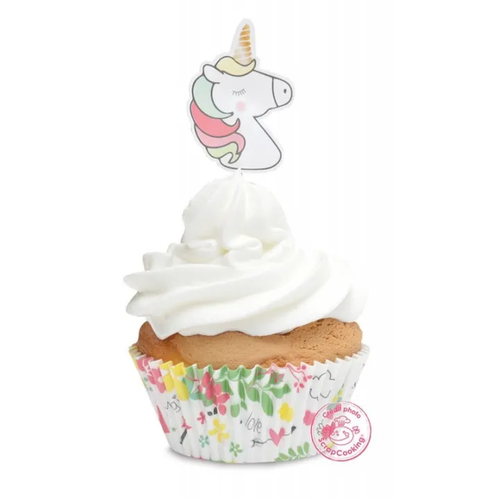 Zaubere Einhorn-Cupcakes für den Kindergeburtstag